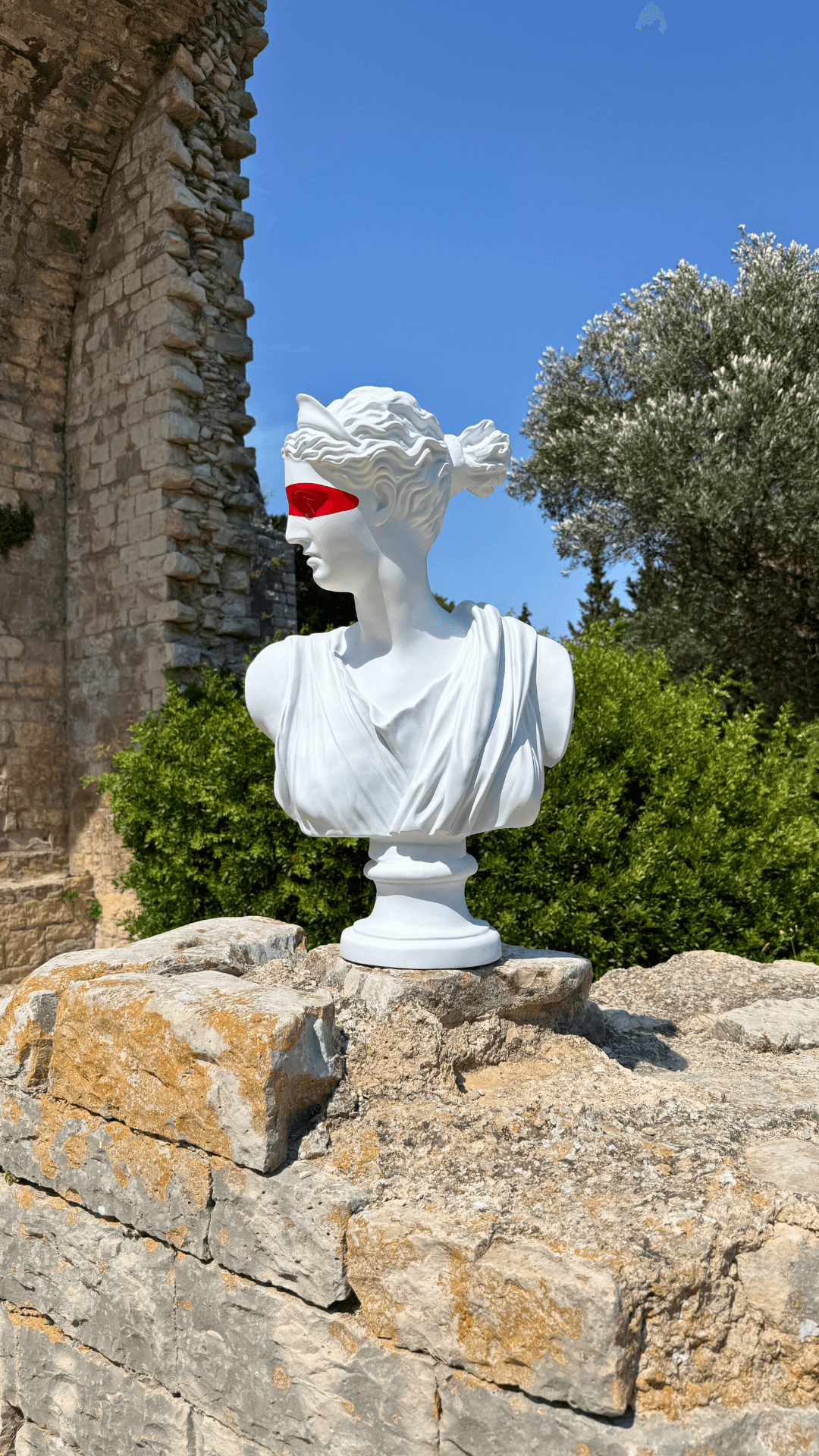 Statua Busto Divinità