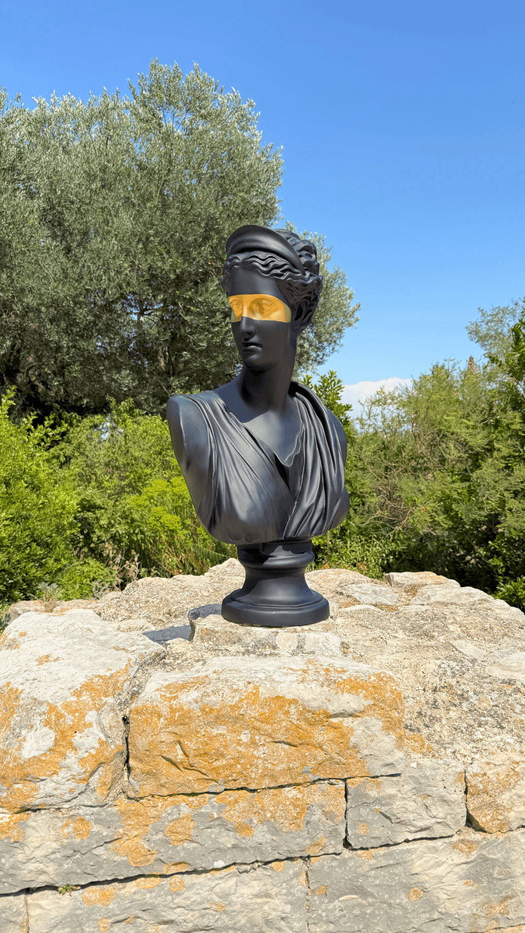 Statua Busto Divinità