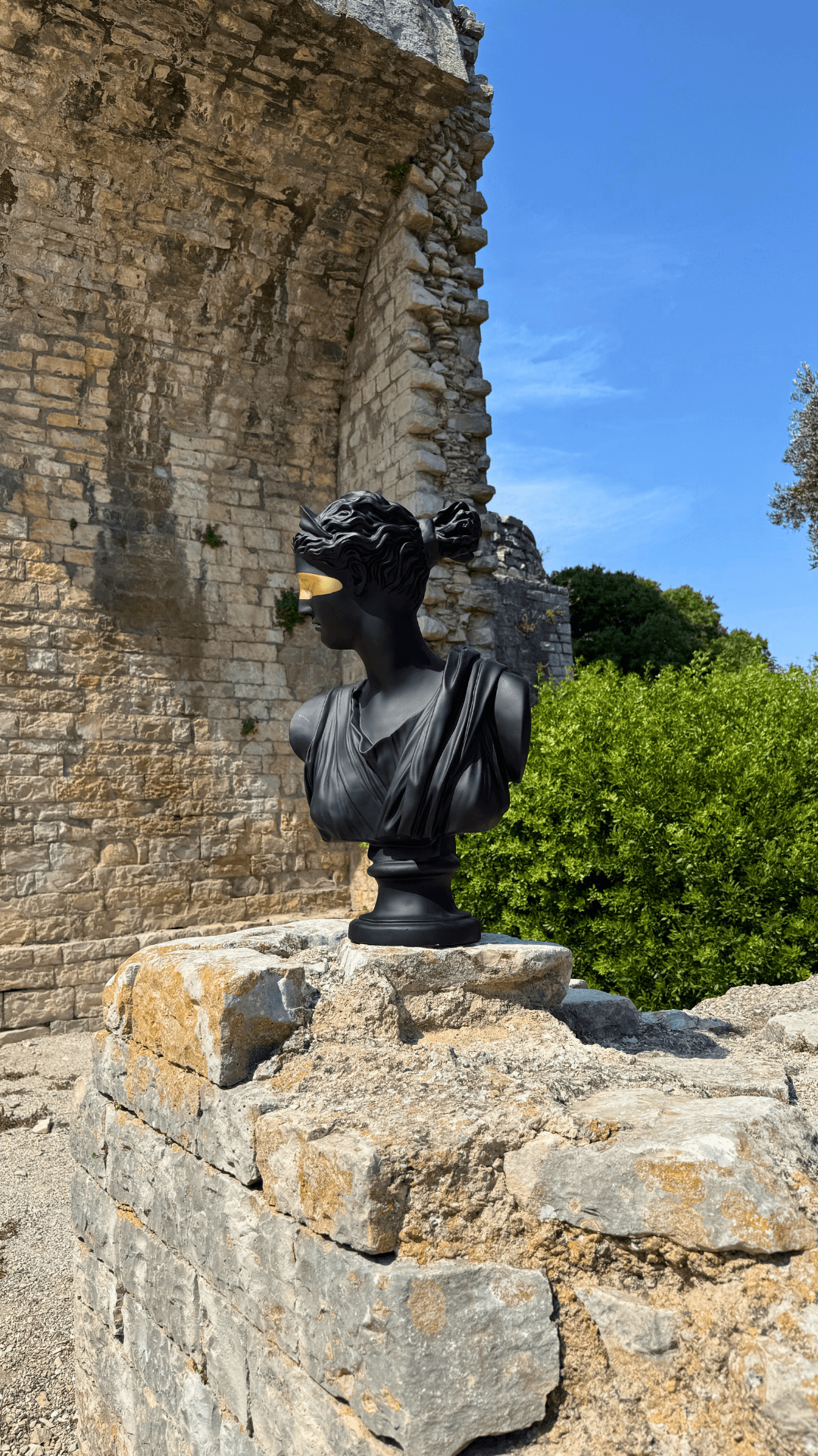 Statua Busto Divinità