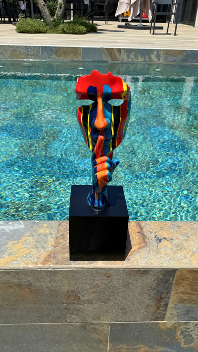Estatua Cara Silencio
