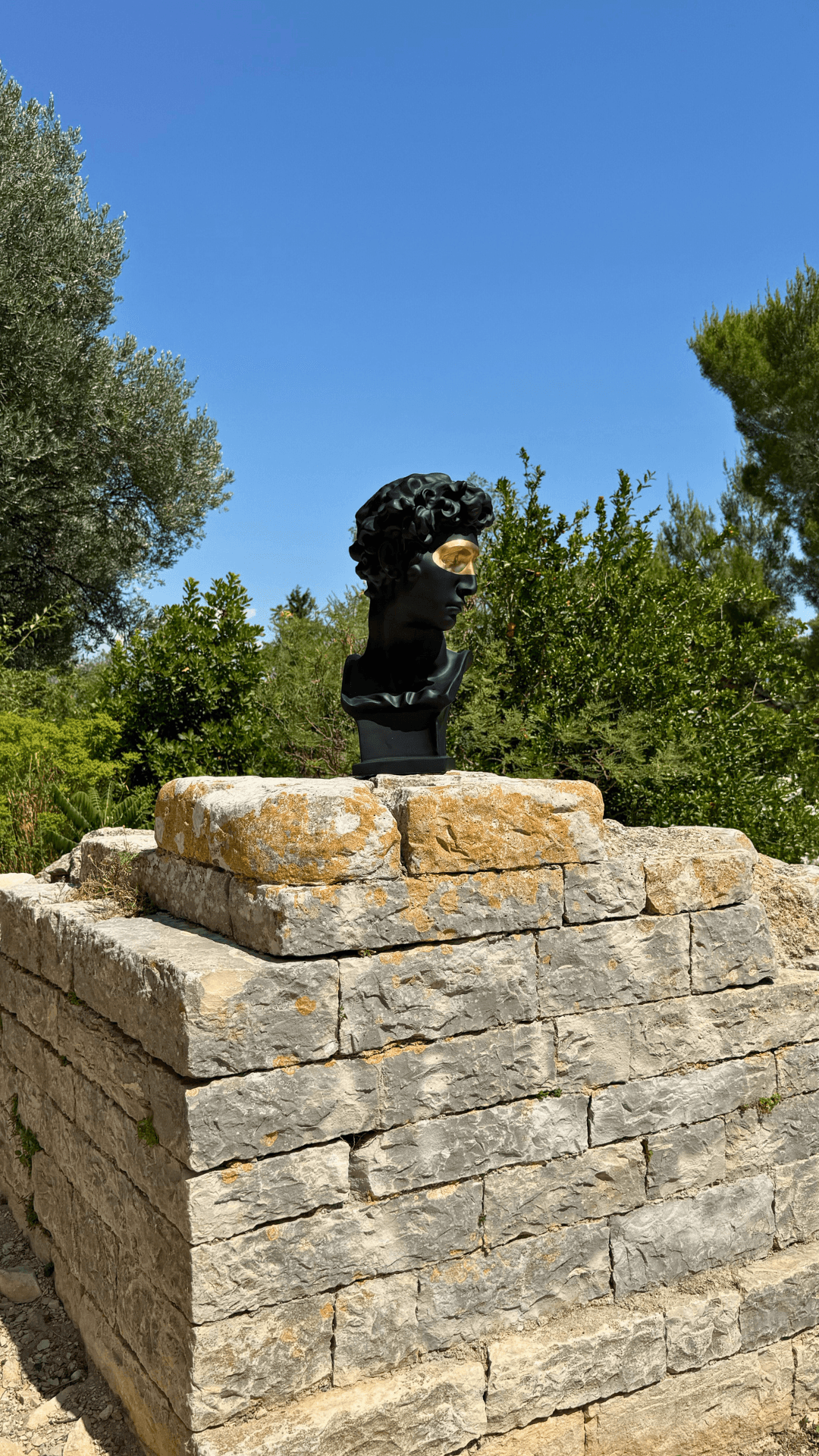 Busto de la estatua de David
