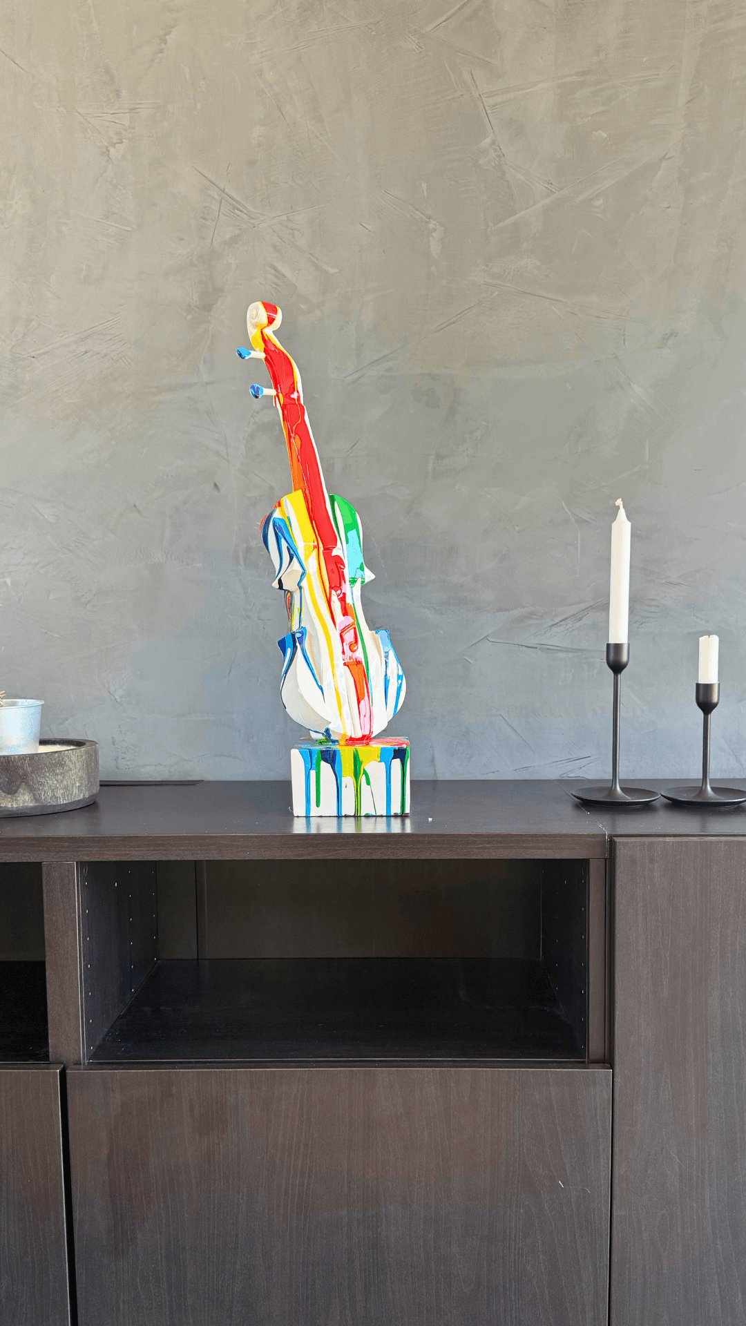 Estatua de violín 