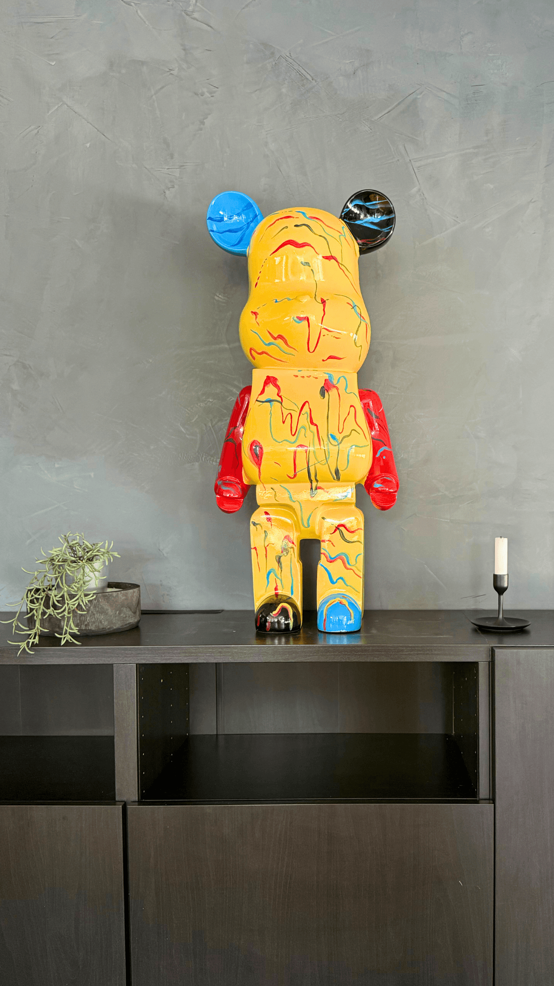 Estatua de oso de peluche