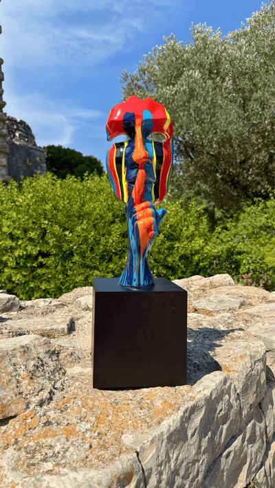 Estatua Cara Silencio