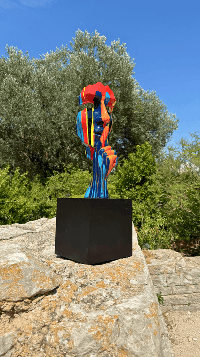 Estatua Cara Silencio