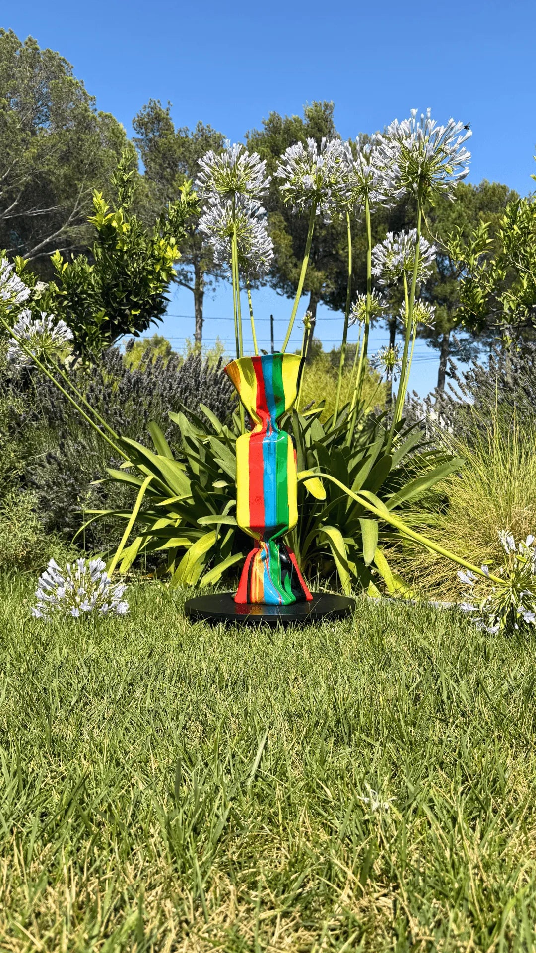 Estatua de caramelo