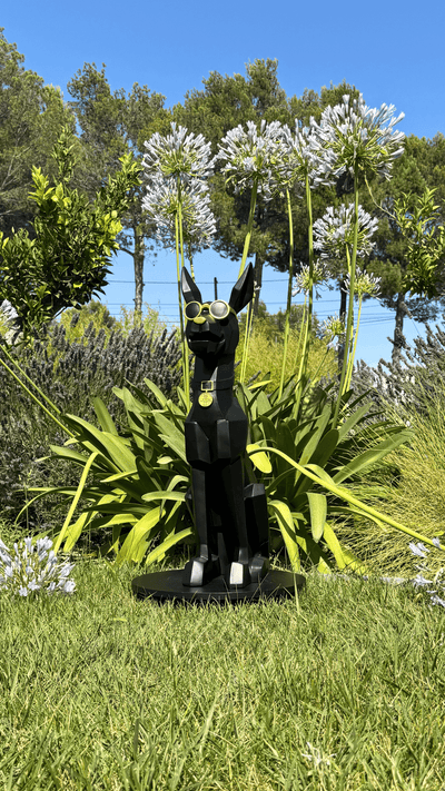 Statua Cane Maggiordomo – Dritto