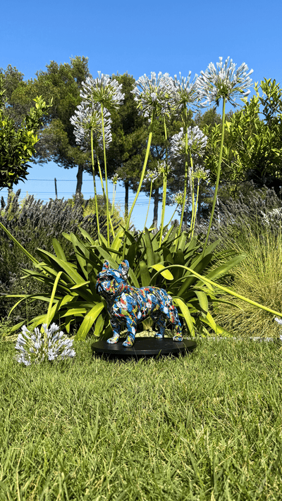 Estátua Bulldog em Pé