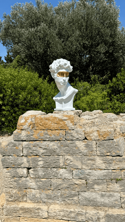 Busto de la estatua de David
