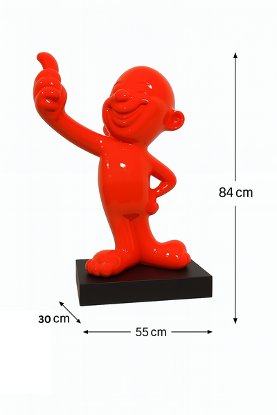Statua Personaggio Rosso – Pollice Destro