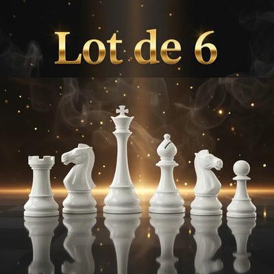Set complet 6 pièces d'échec