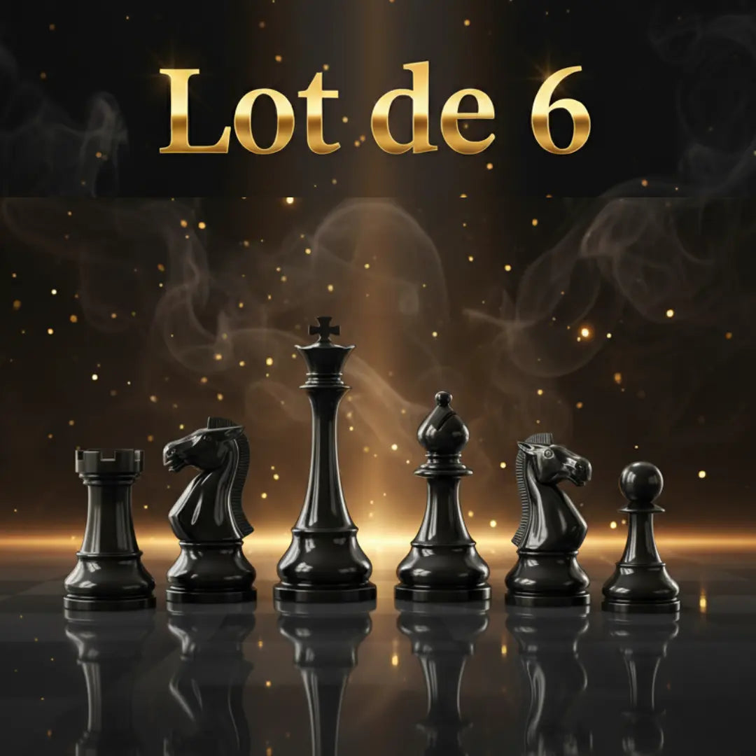 Set complet 6 pièces d'échec