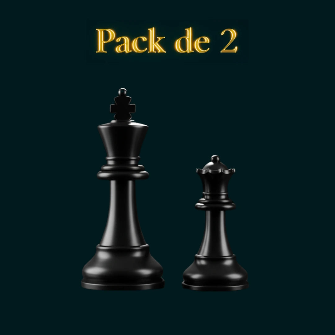 Lot 2 pièces d'échec