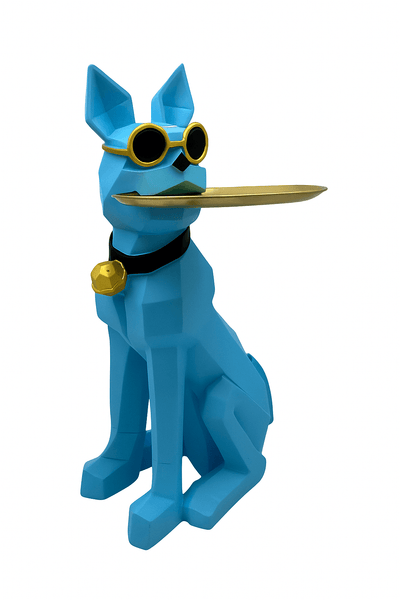 Estatua del perro Butler - Perfil