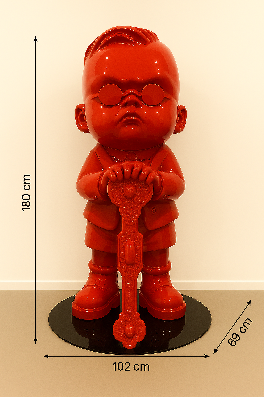 Statue Mr Pop