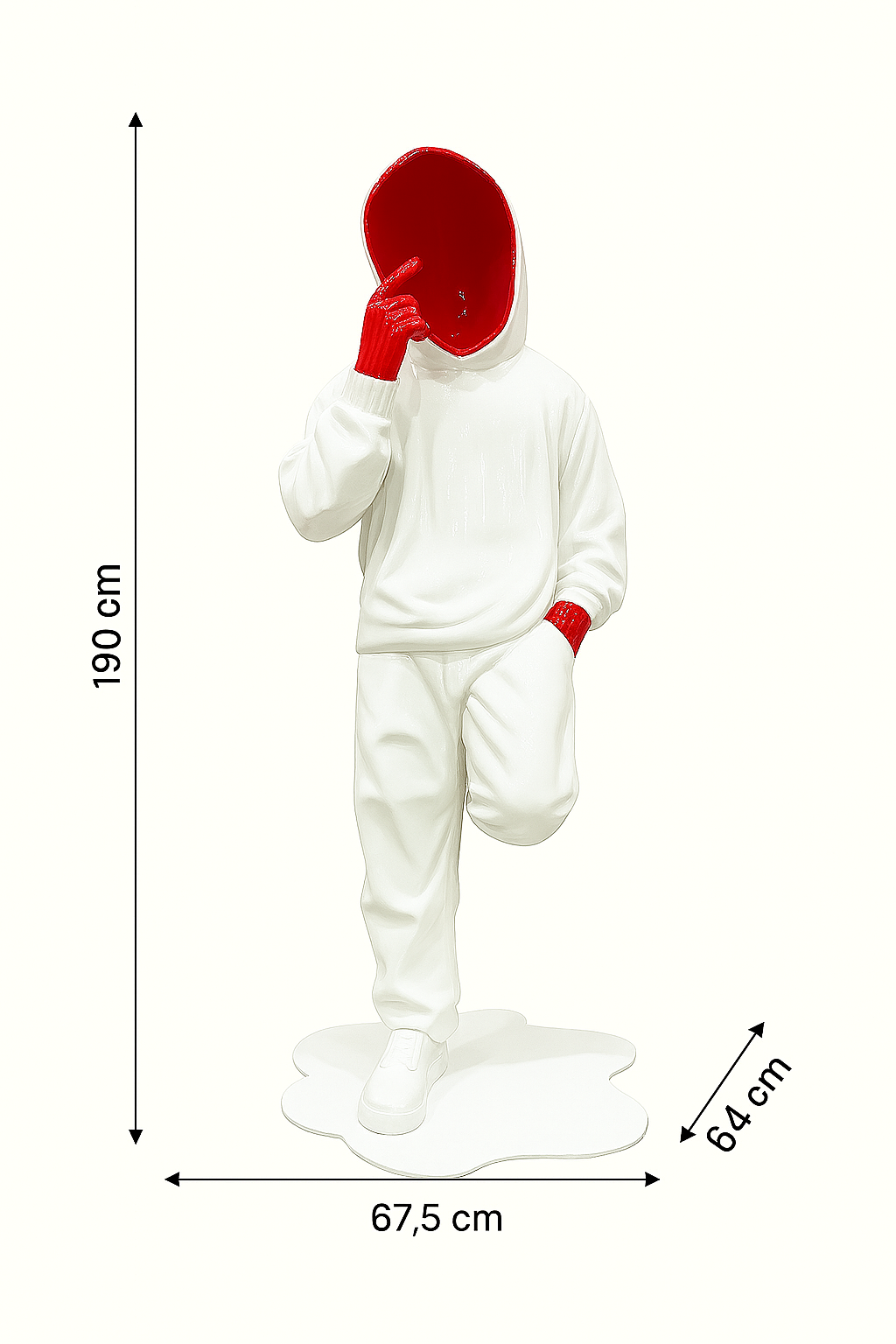 Statue Street Art Hoodie