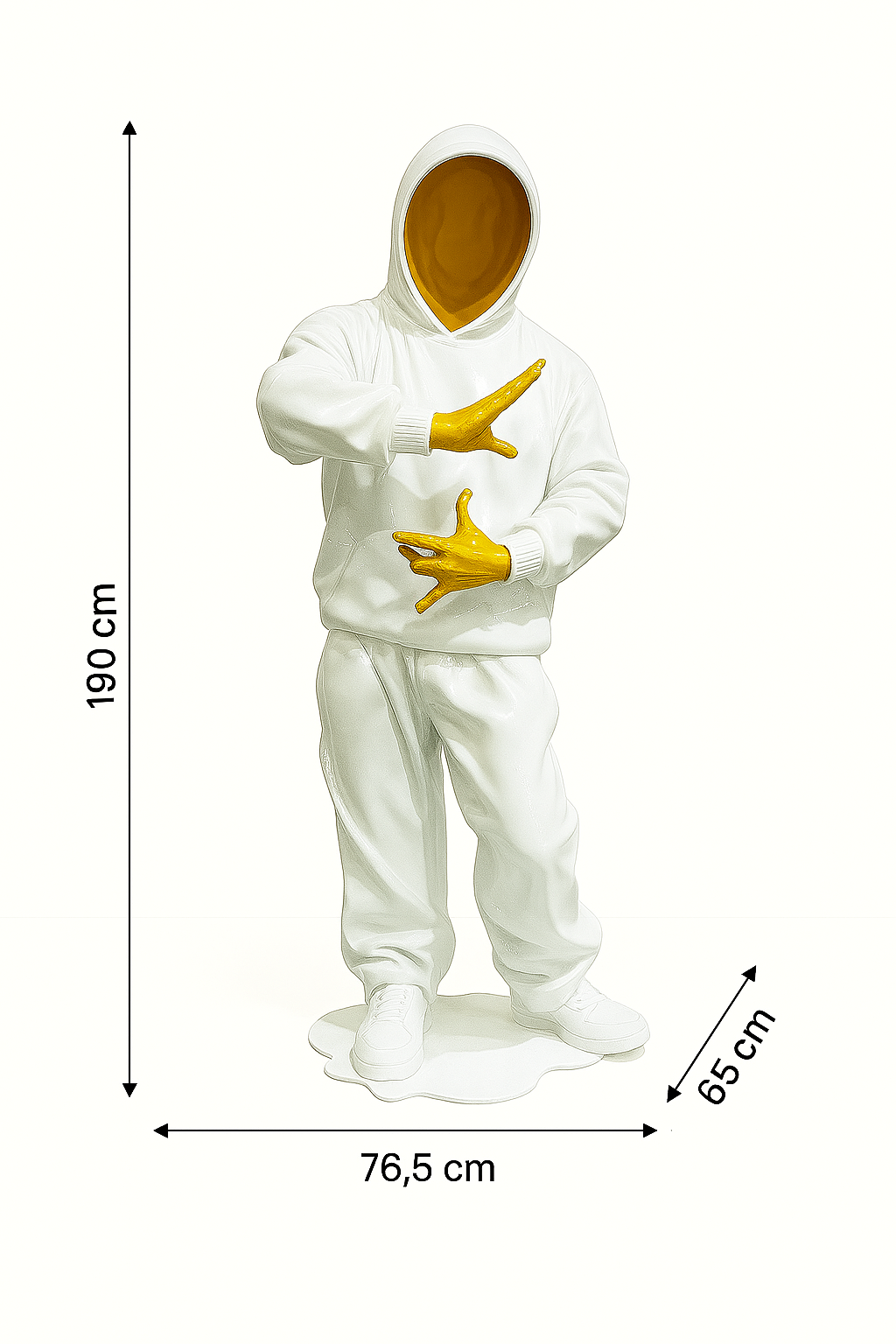 Statue Street Art Hoodie