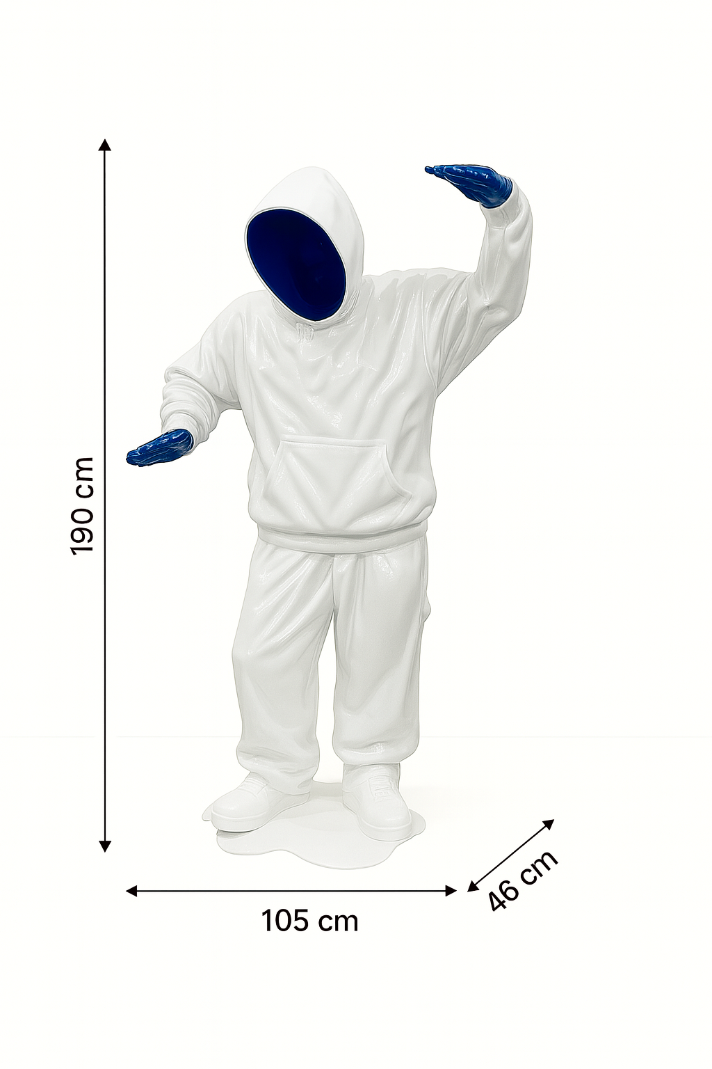 Statue Street Art Hoodie