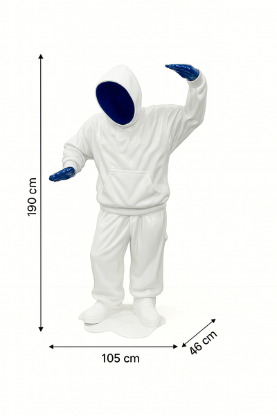 Statue Street Art Hoodie