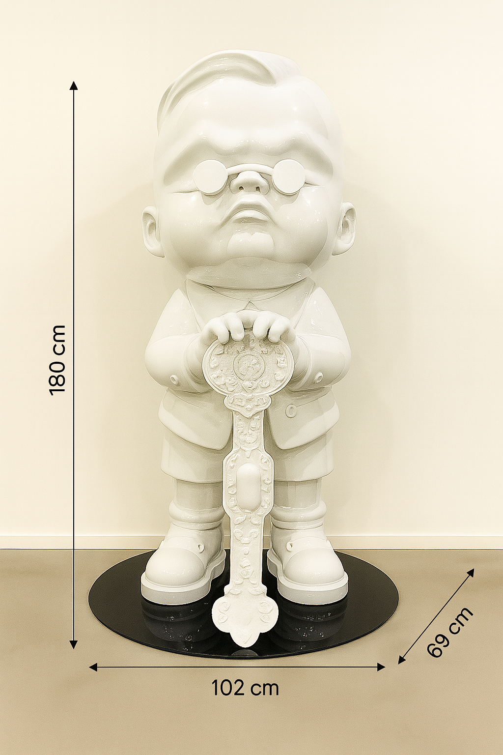 Statue Mr Pop