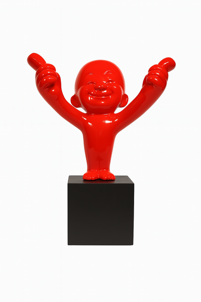 Statua Personaggio Rosso – Due Pollici in Su