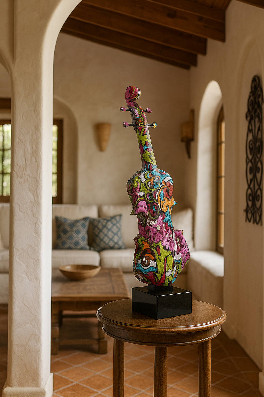 Violin Statue 