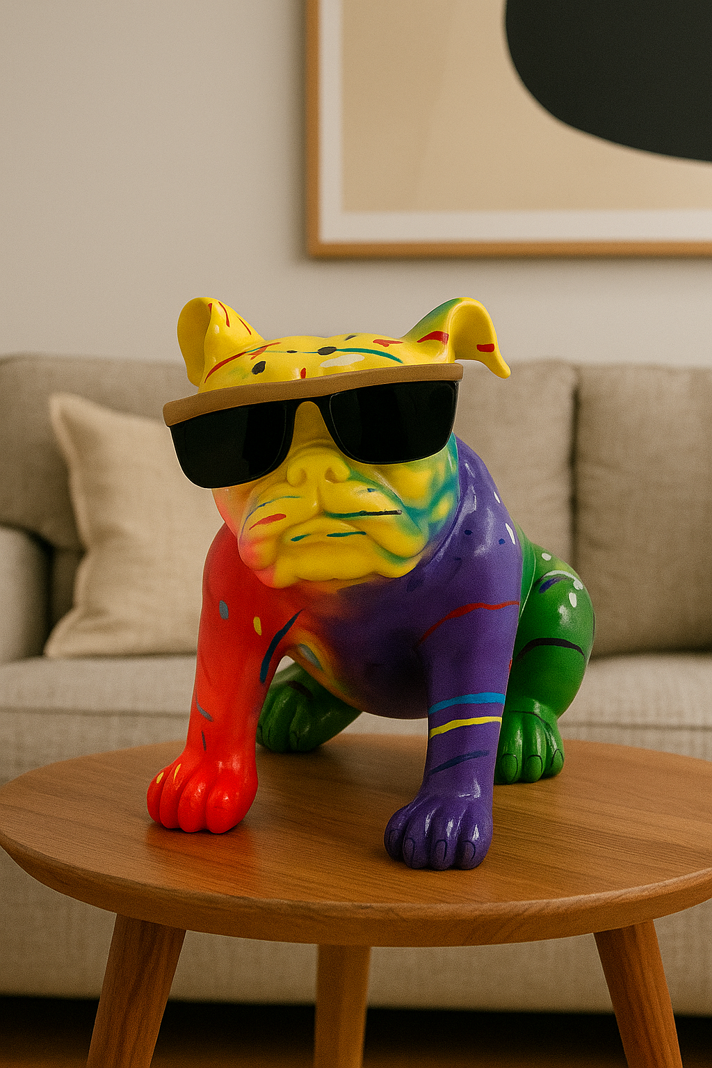 Bulldog Statue