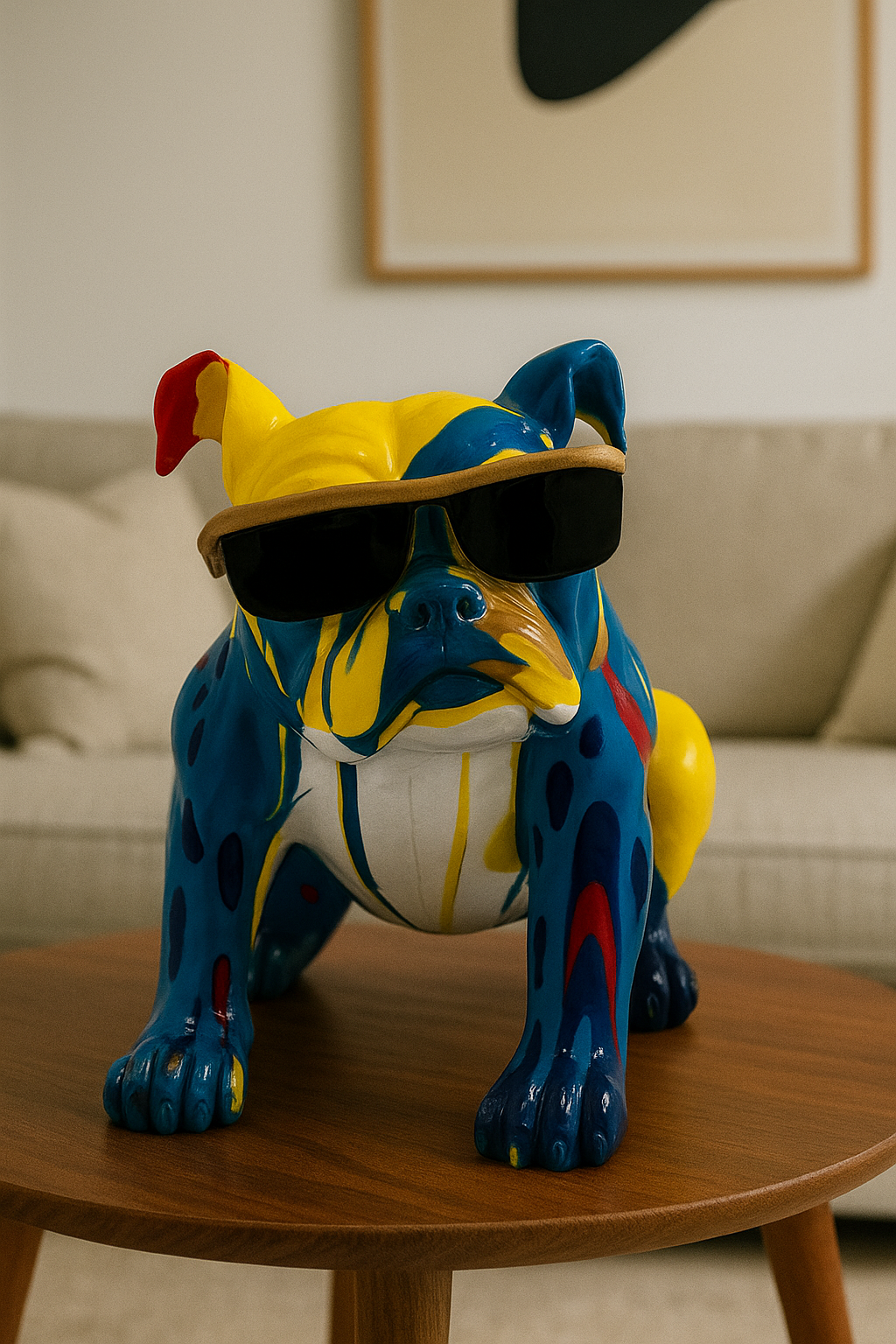 Bulldog Statue