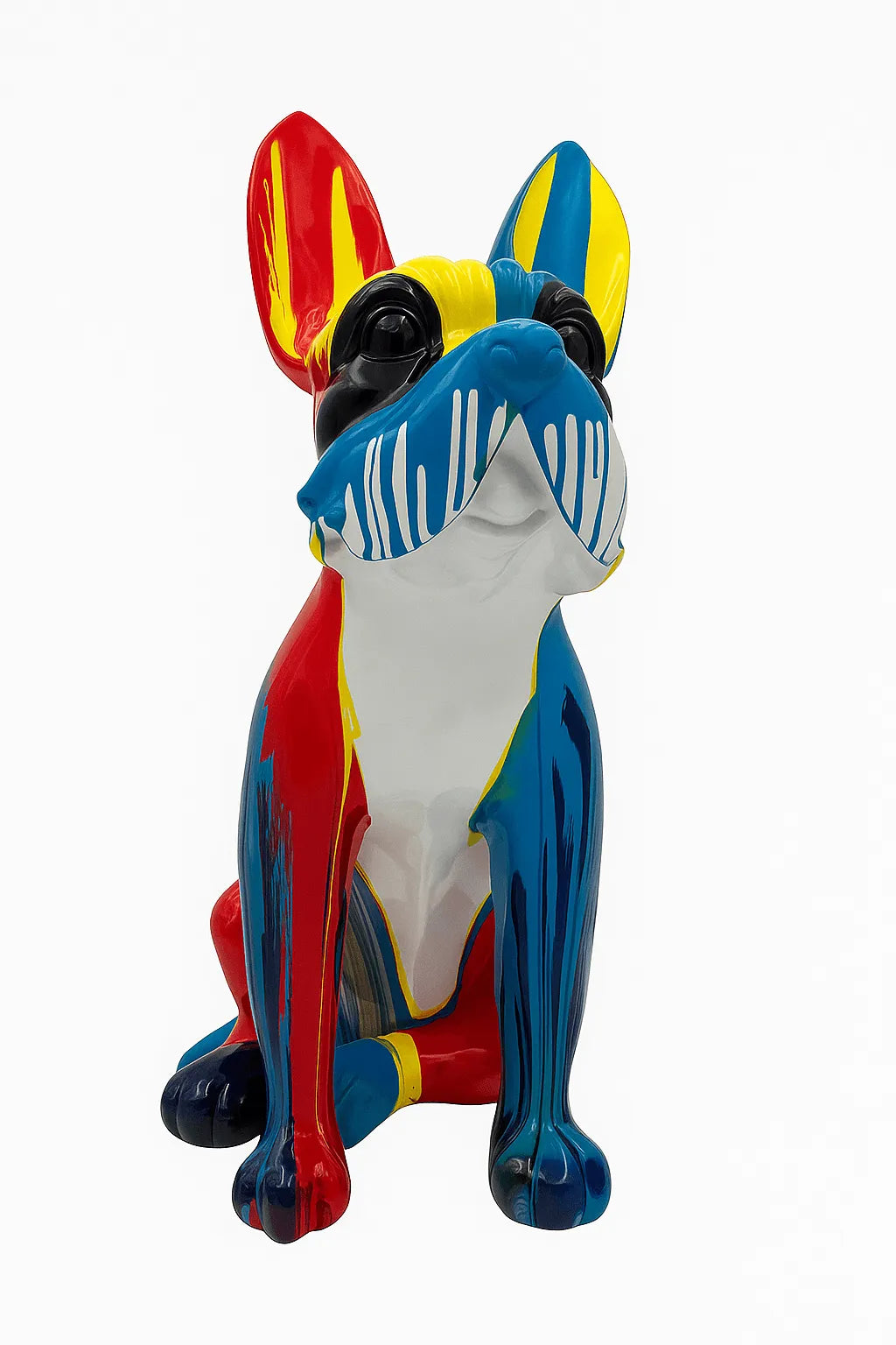 Sitting Bulldog Statue