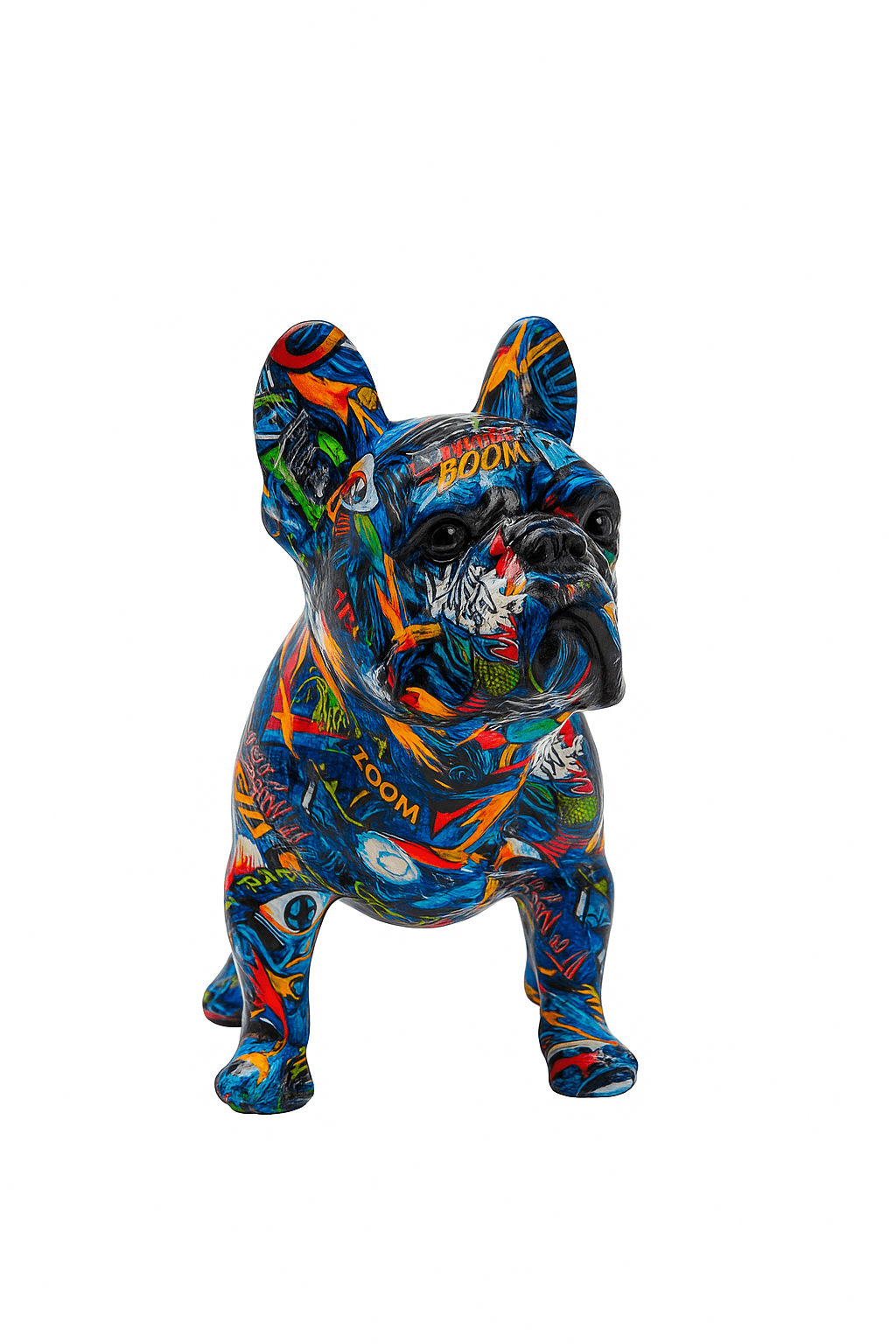Estátua Bulldog em Pé