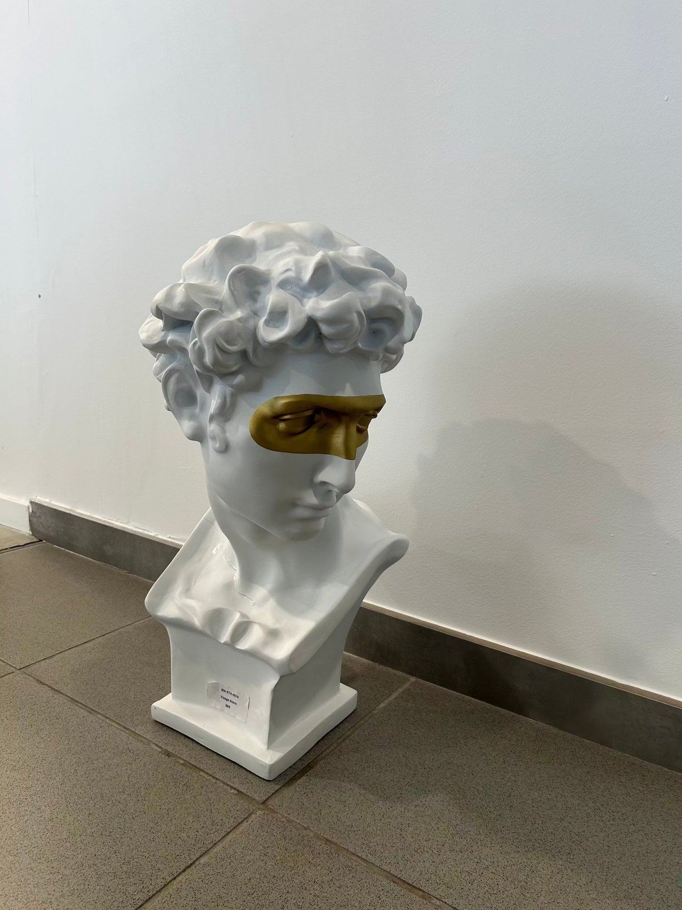 Busto de la estatua de David