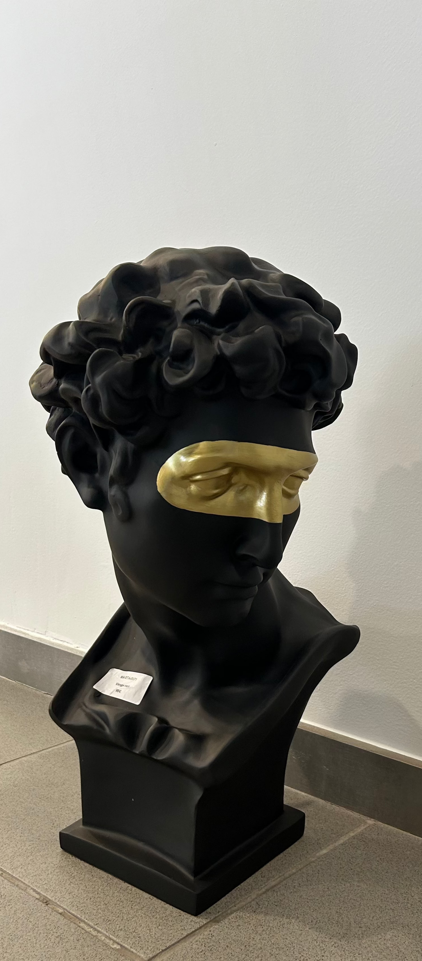 Busto de la estatua de David