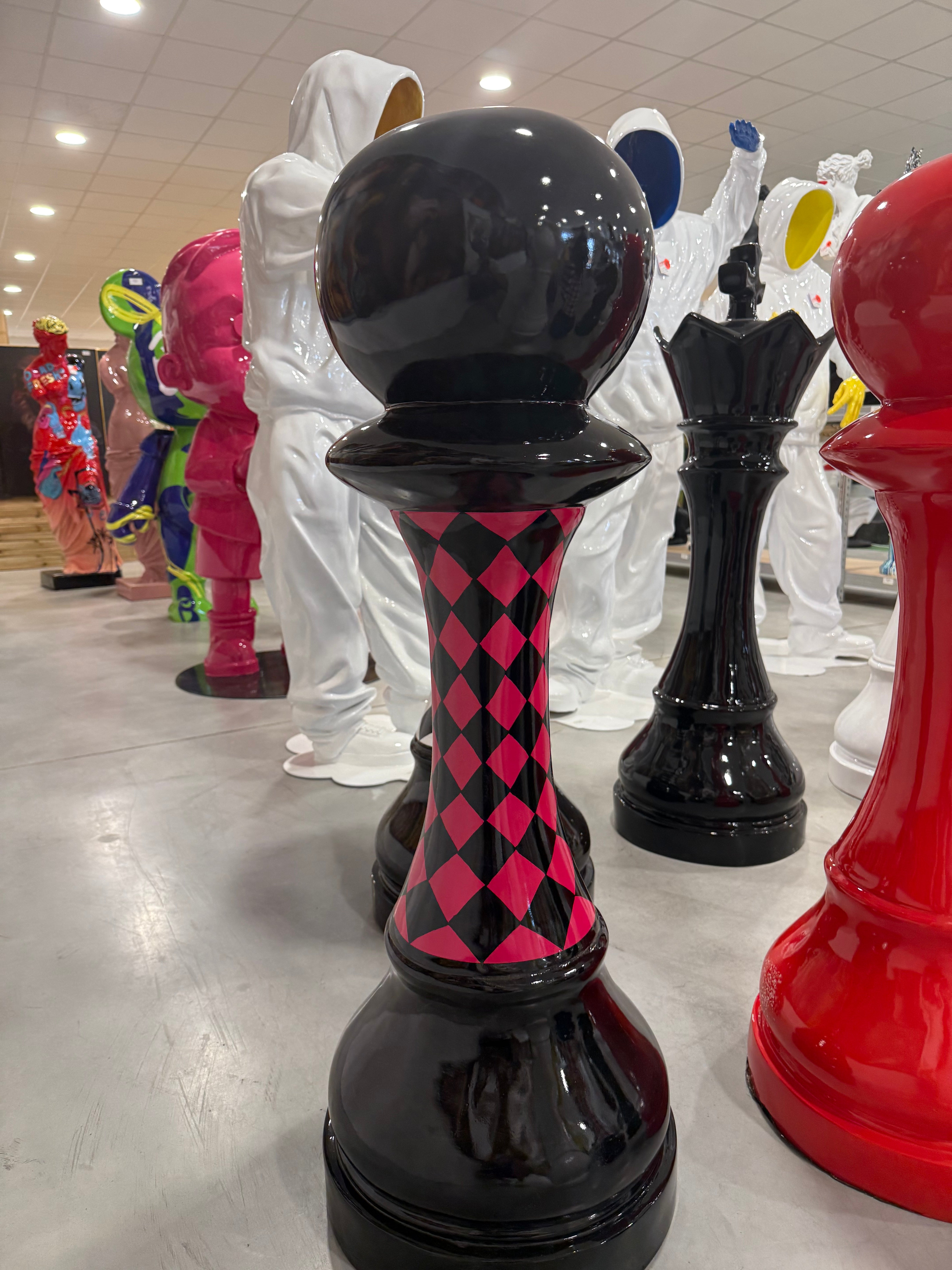 Statues Échecs - GRANDIOSE