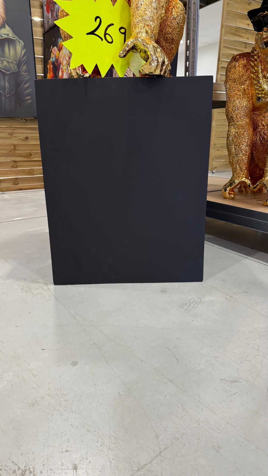 Base Suporte Cubo Preto Fosco
