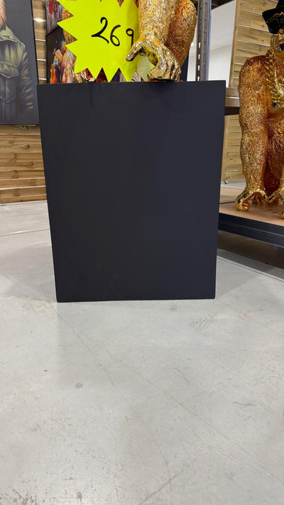 Base Suporte Cubo Preto Fosco